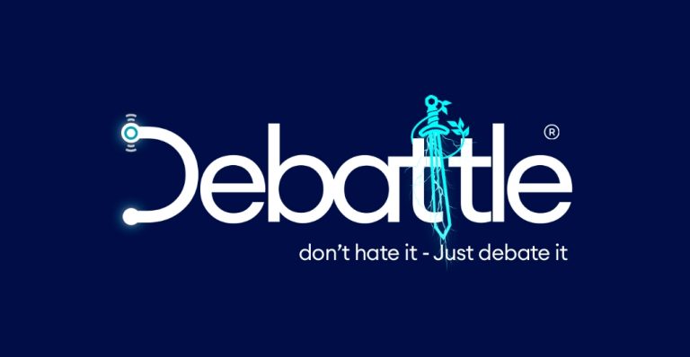 DEBATTLE 

Pioneering online debates with revolutionary technology for a dynamic and enhanced debating experience. Join us in transforming the landscape of digital discourse!